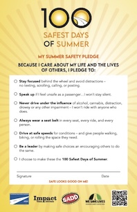 Thumbnail of a document with the driving safety pledge