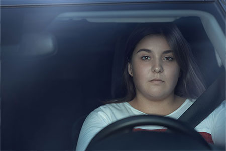 driver driving drowsy