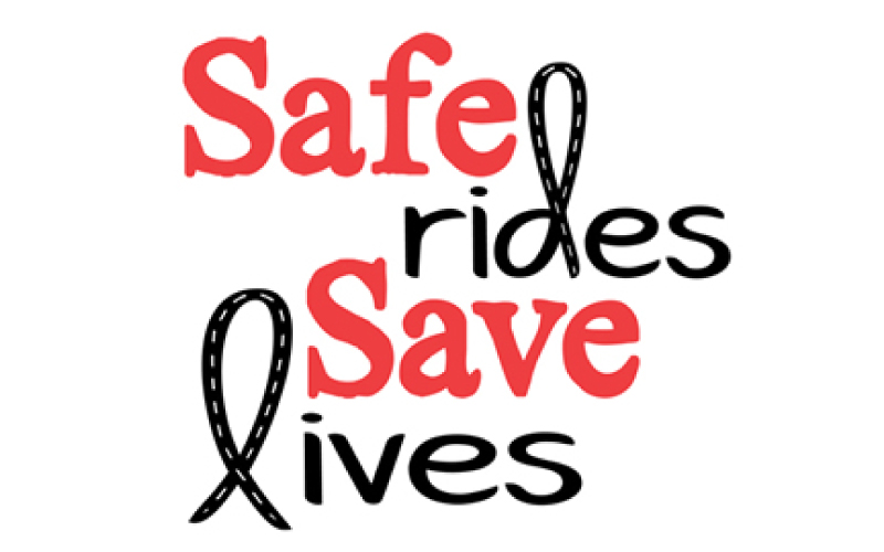 safe rides save lives logo