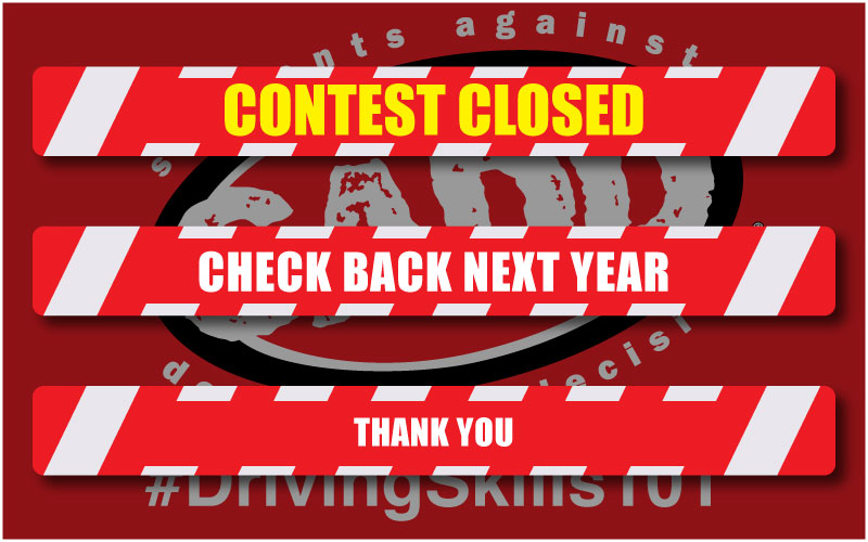 sadd contest closed