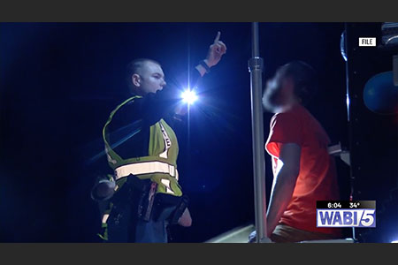 checking a driver for a DUI