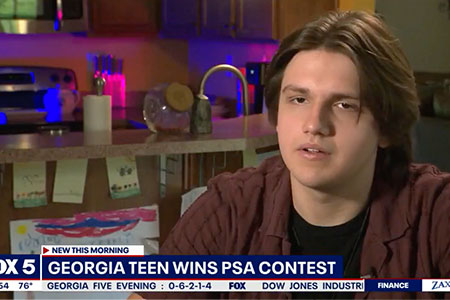 Georgia teen wins drive2life contest