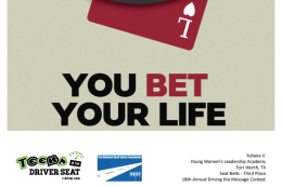 Don't Gamble on Safety Poster